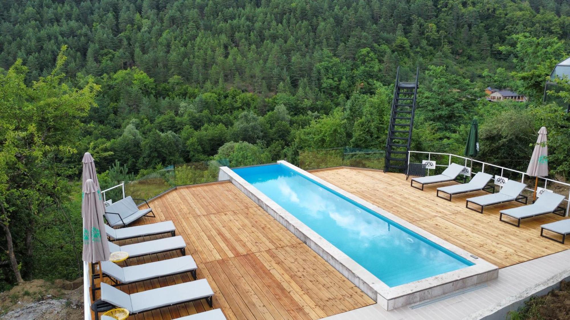 Glamping Georgia Krikhi Hotel Ambrolauri Luaran gambar