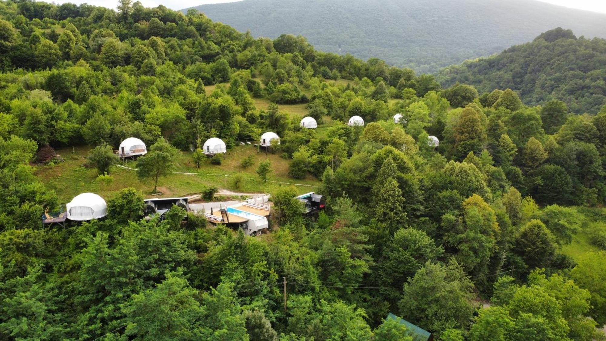 Glamping Georgia Krikhi Hotel Ambrolauri Luaran gambar